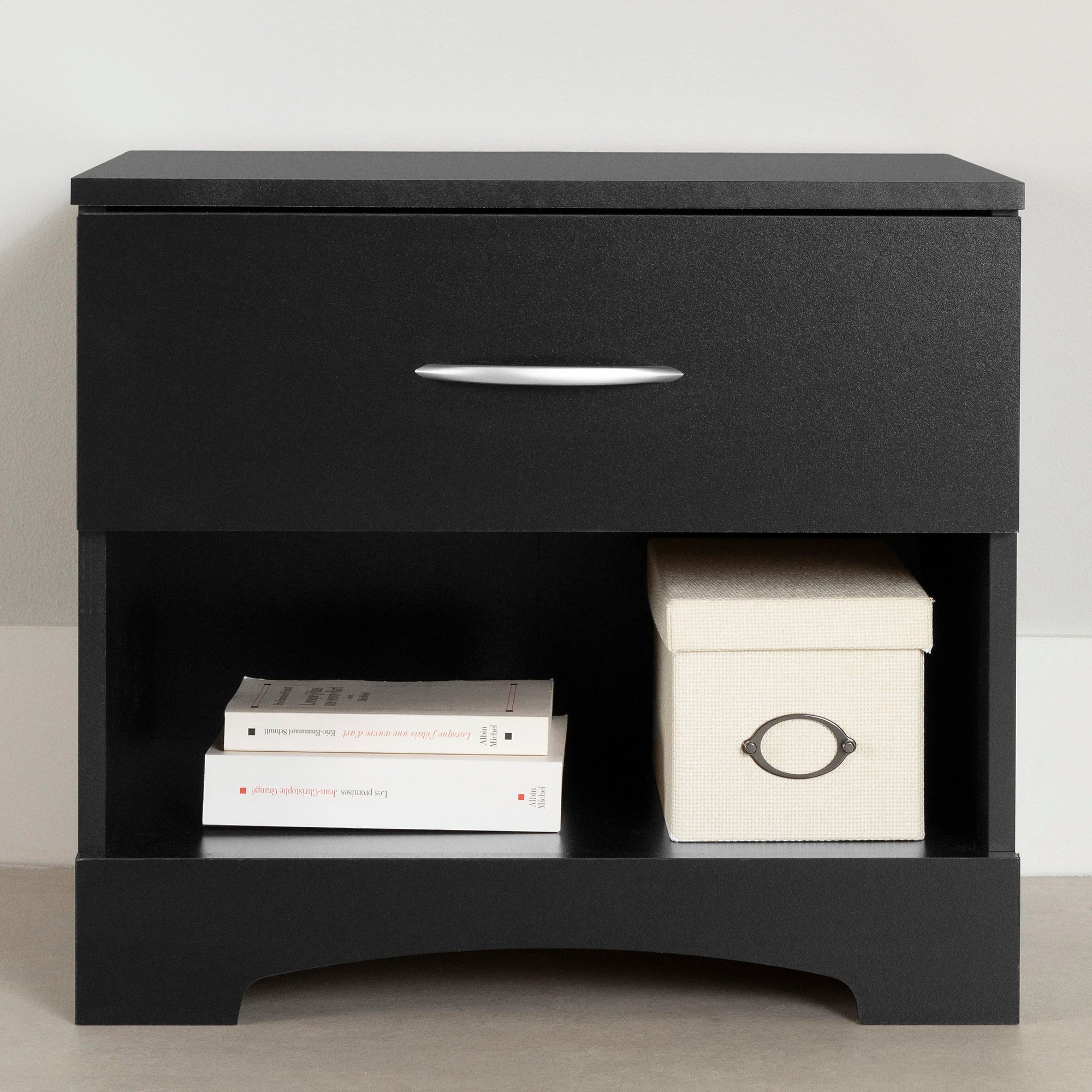 1-Drawer Nightstand - End Table with Storage - Step One