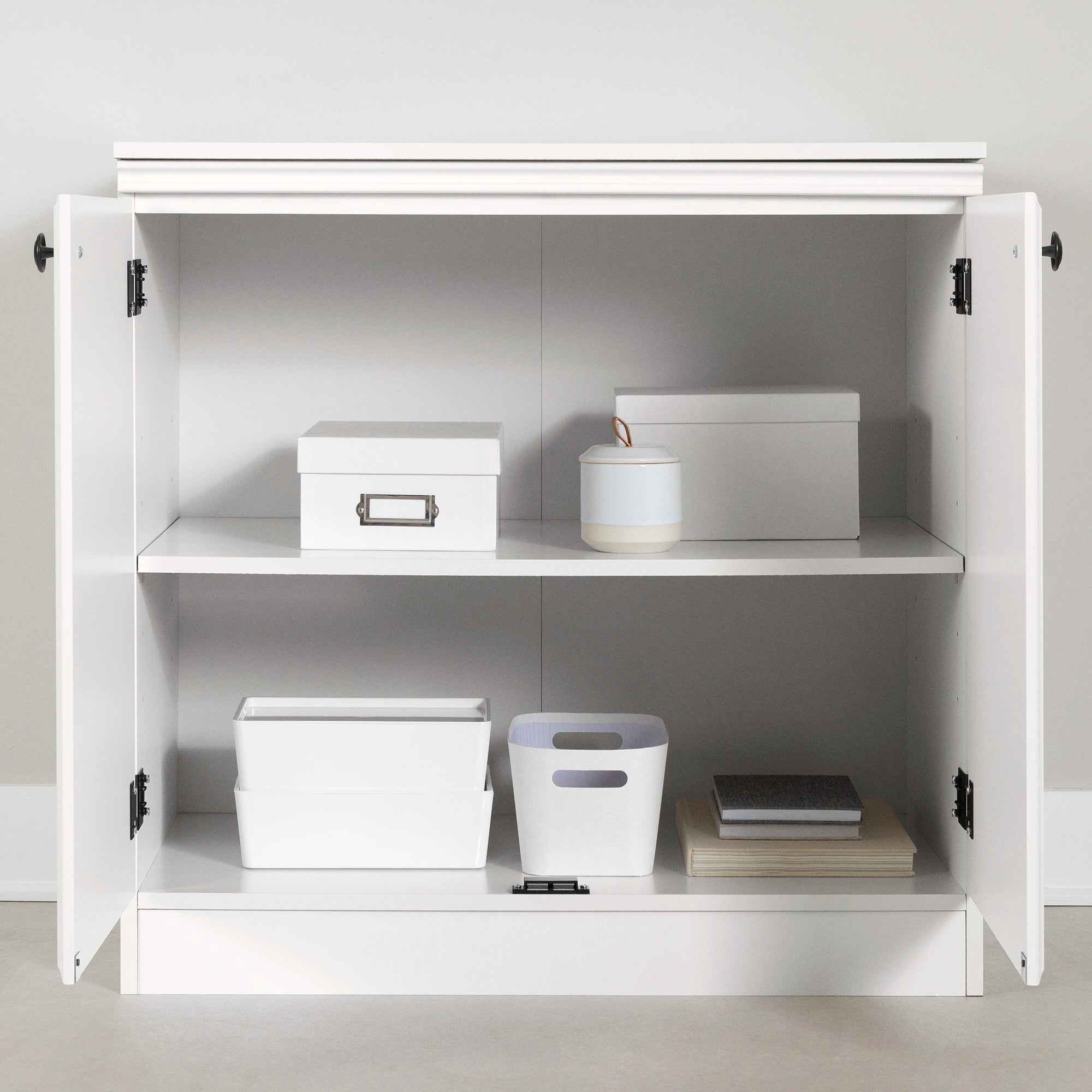 Small 2-Door Storage Cabinet - Morgan