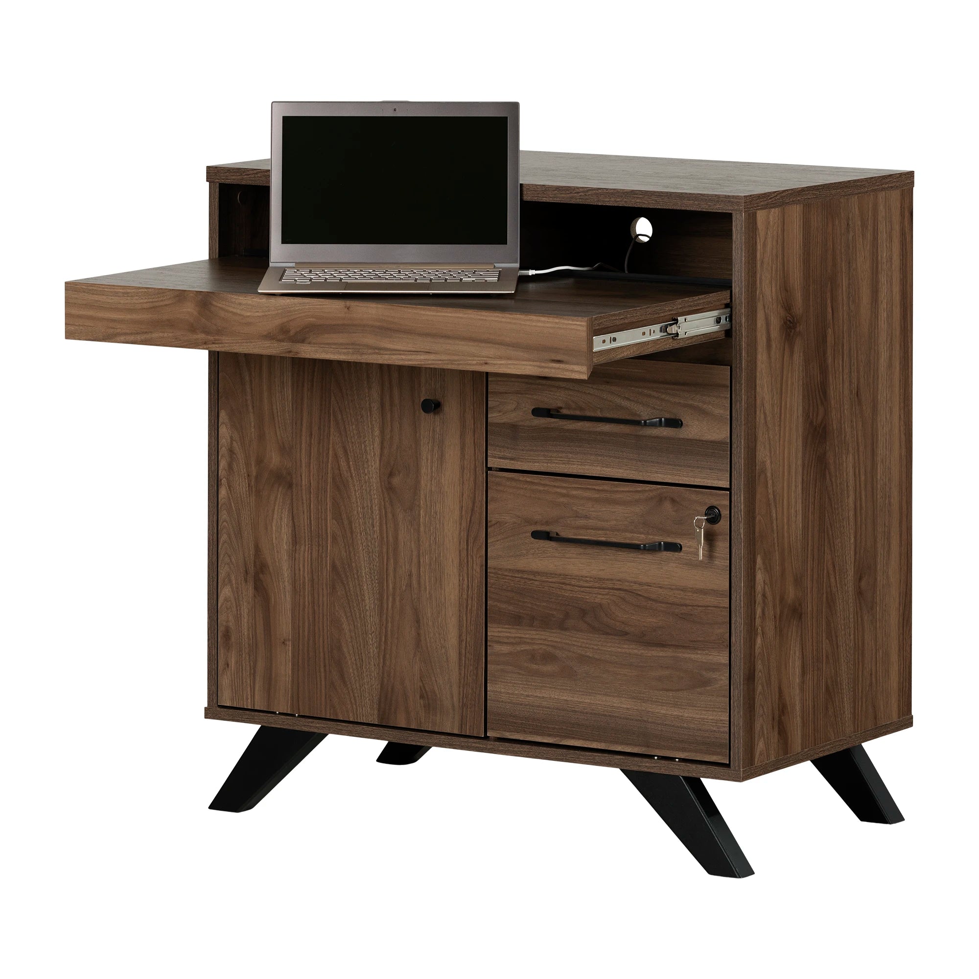 Multi-Function Secretary Desk - Flam