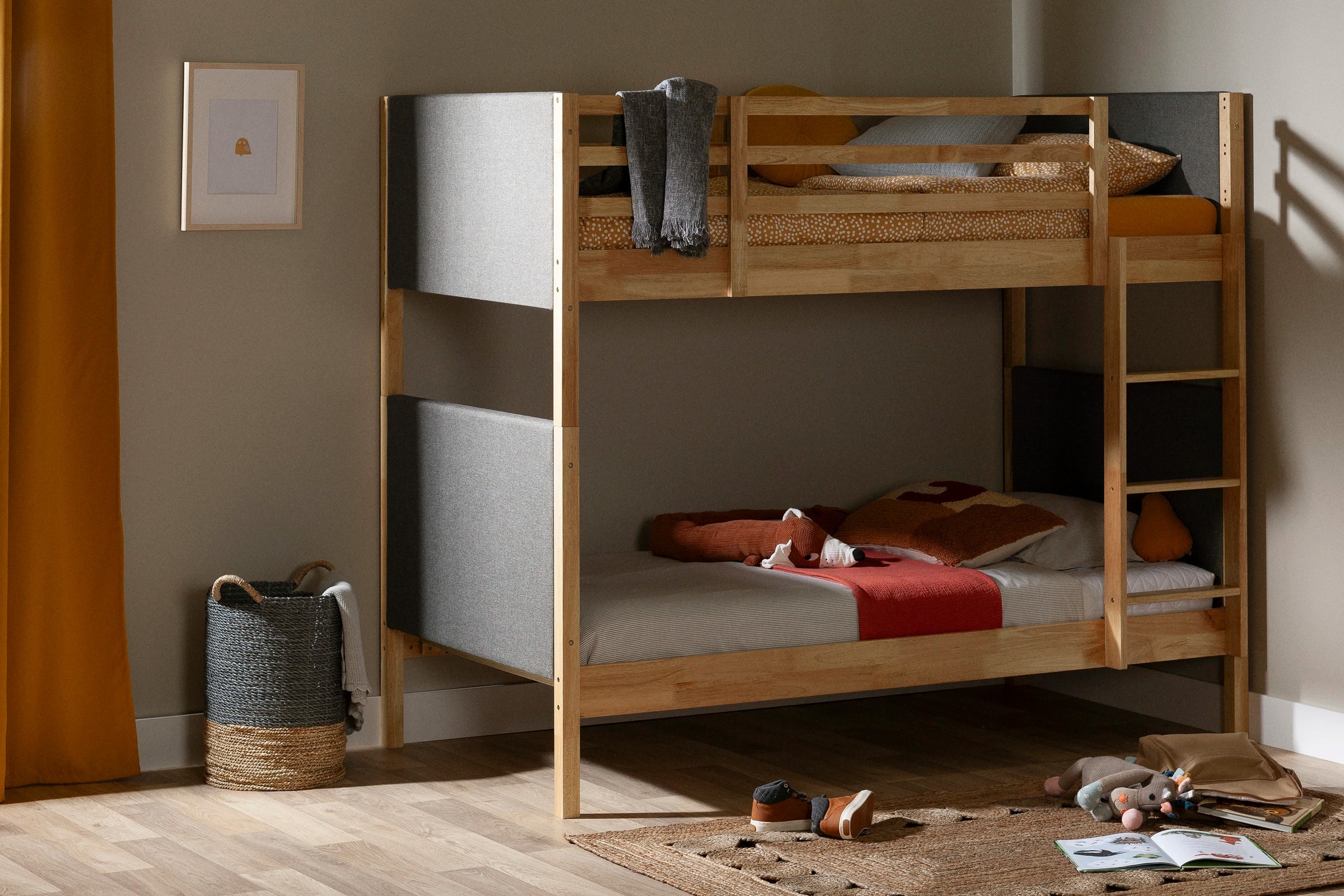 Upholstered Bunk Bed - Bebble