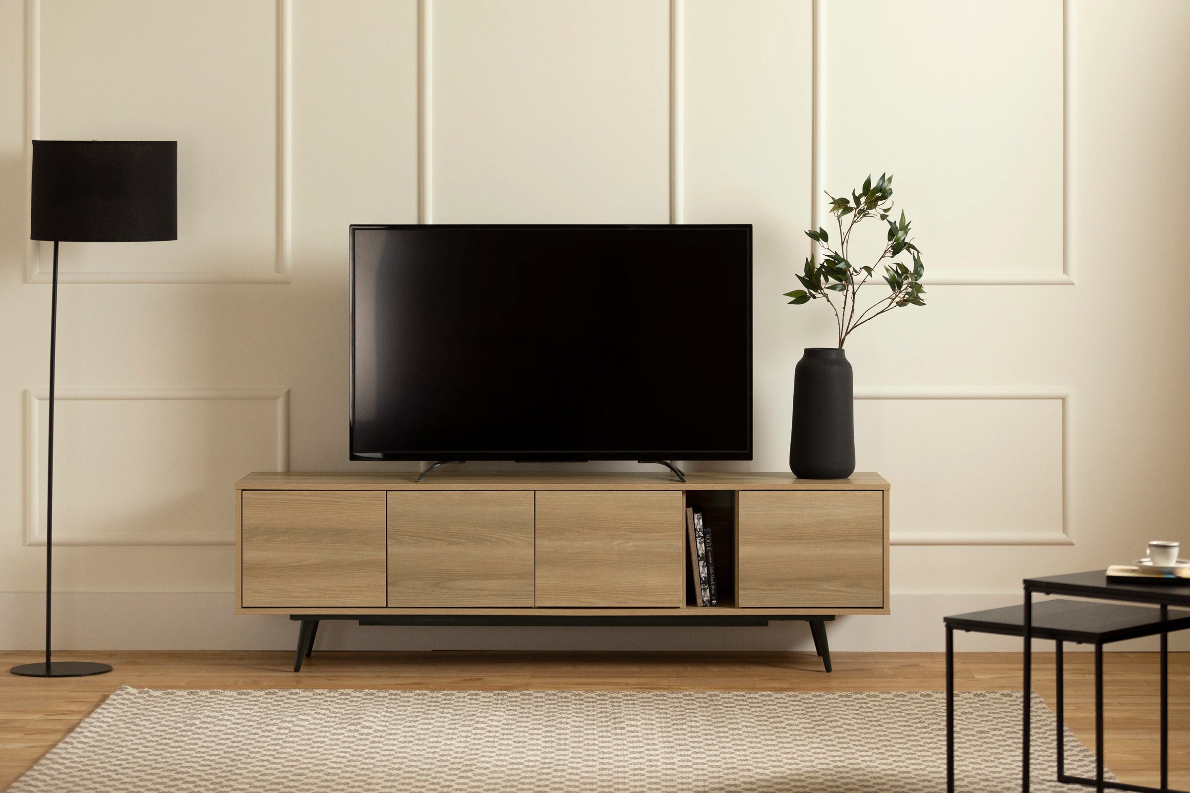 TV Stand with Doors - Mezzy