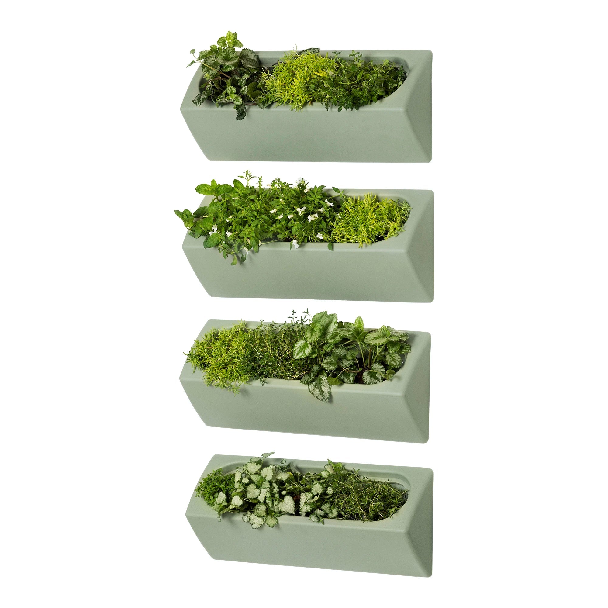 Outdoor Wall Planter – Set of 4 - Dalya