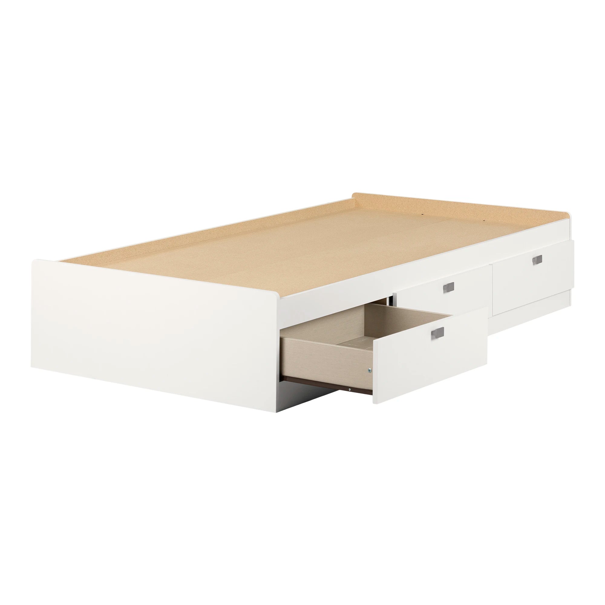 Mate's Platform Storage Bed with 3 Drawers - Spark