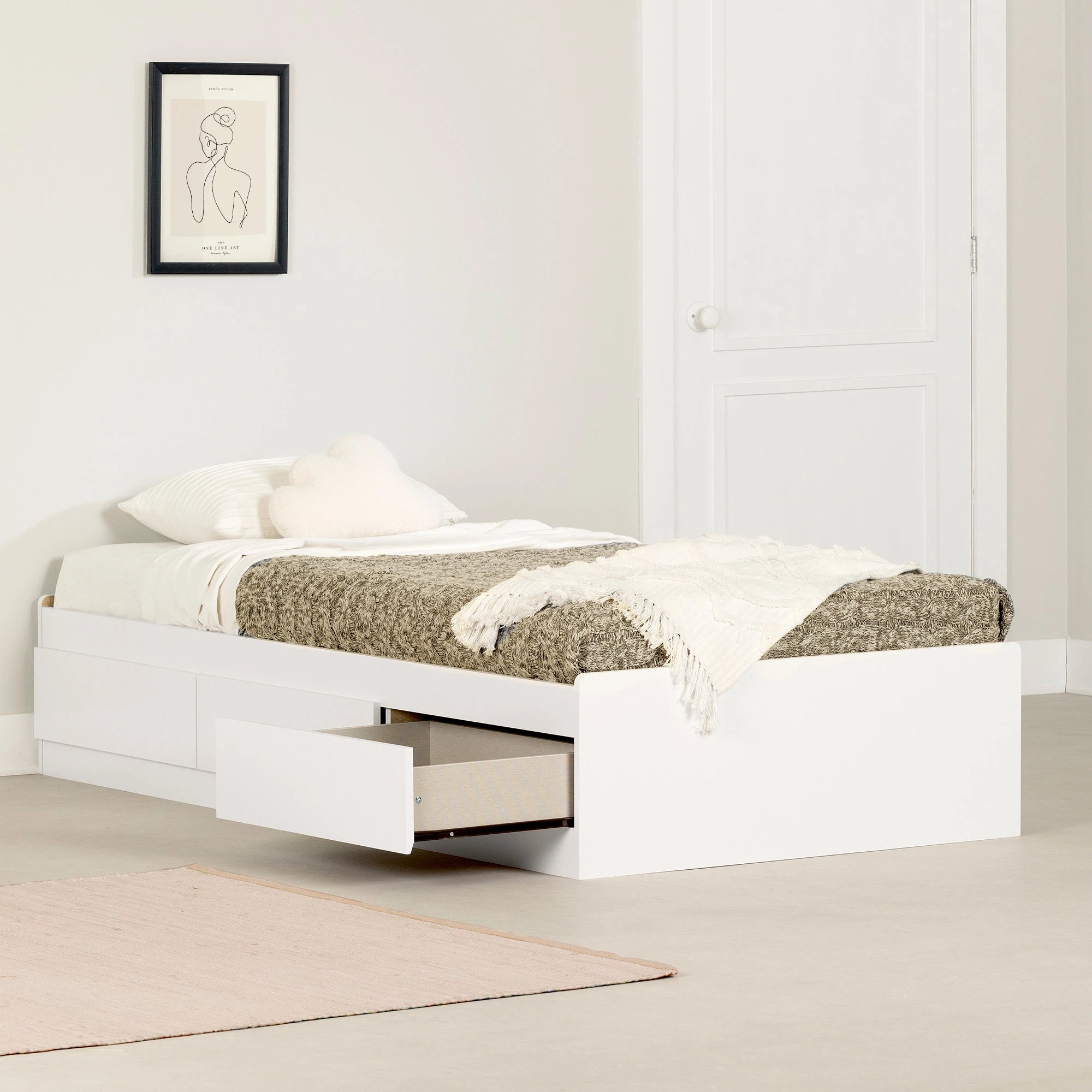 Mates Bed with 3 Drawers - Gramercy