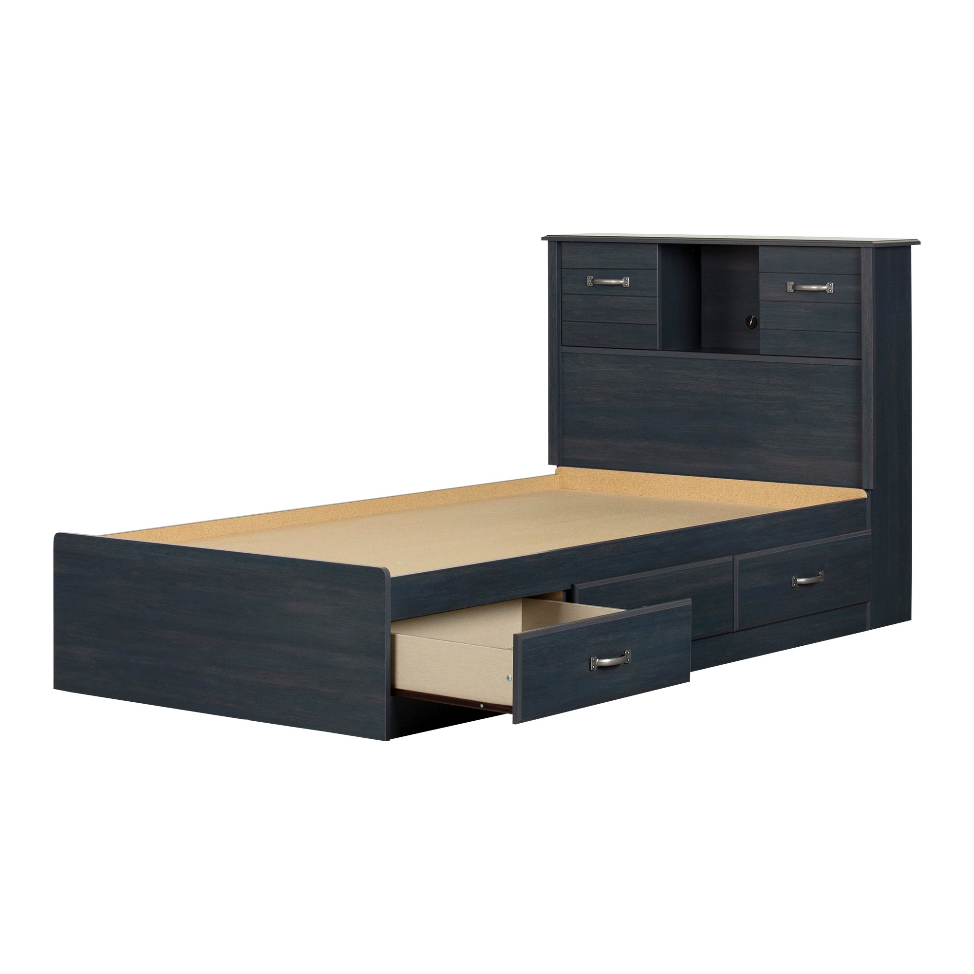 Storage Bed and Bookcase Headboard Set - Ulysses