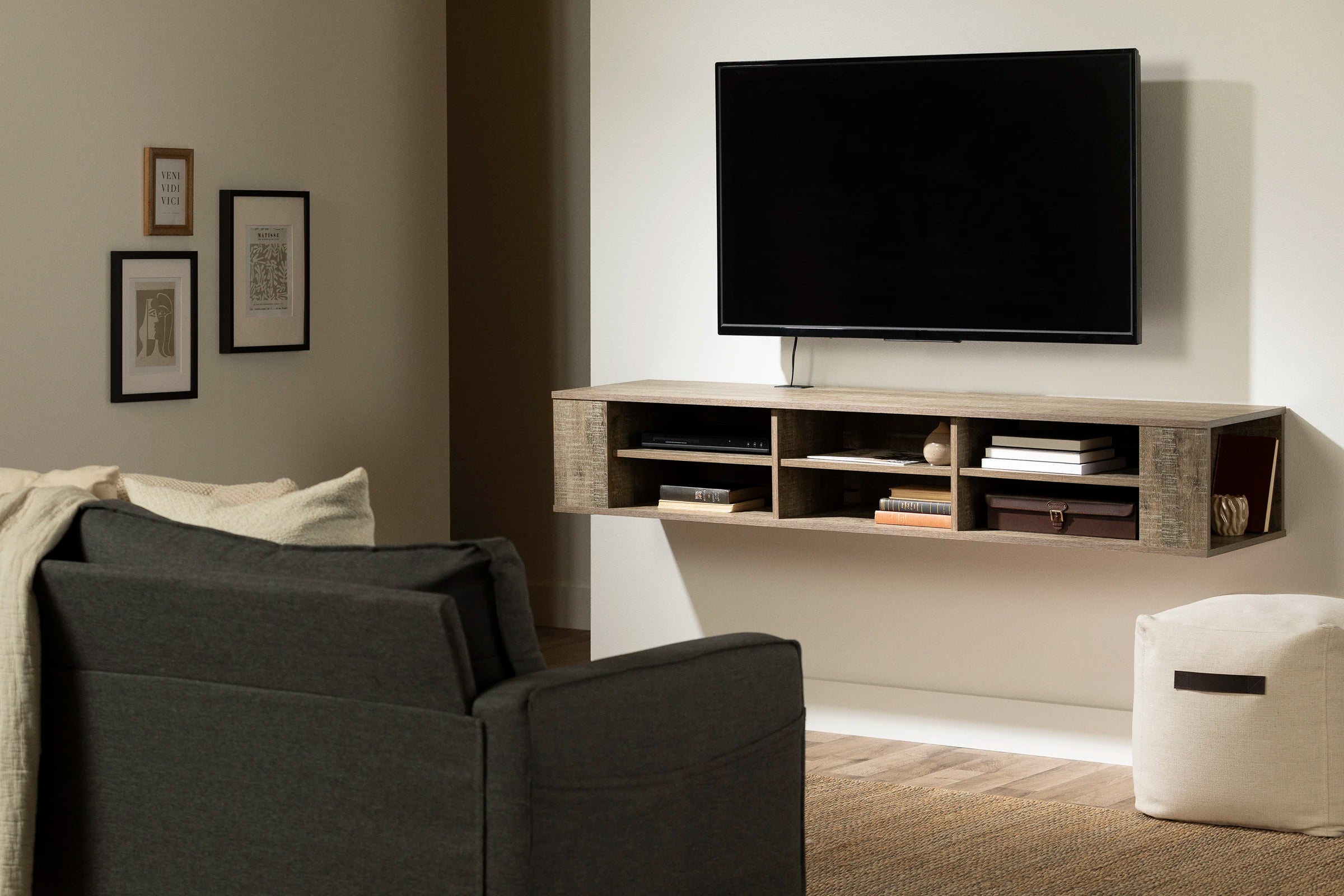 Wall Mounted Media Console - City Life