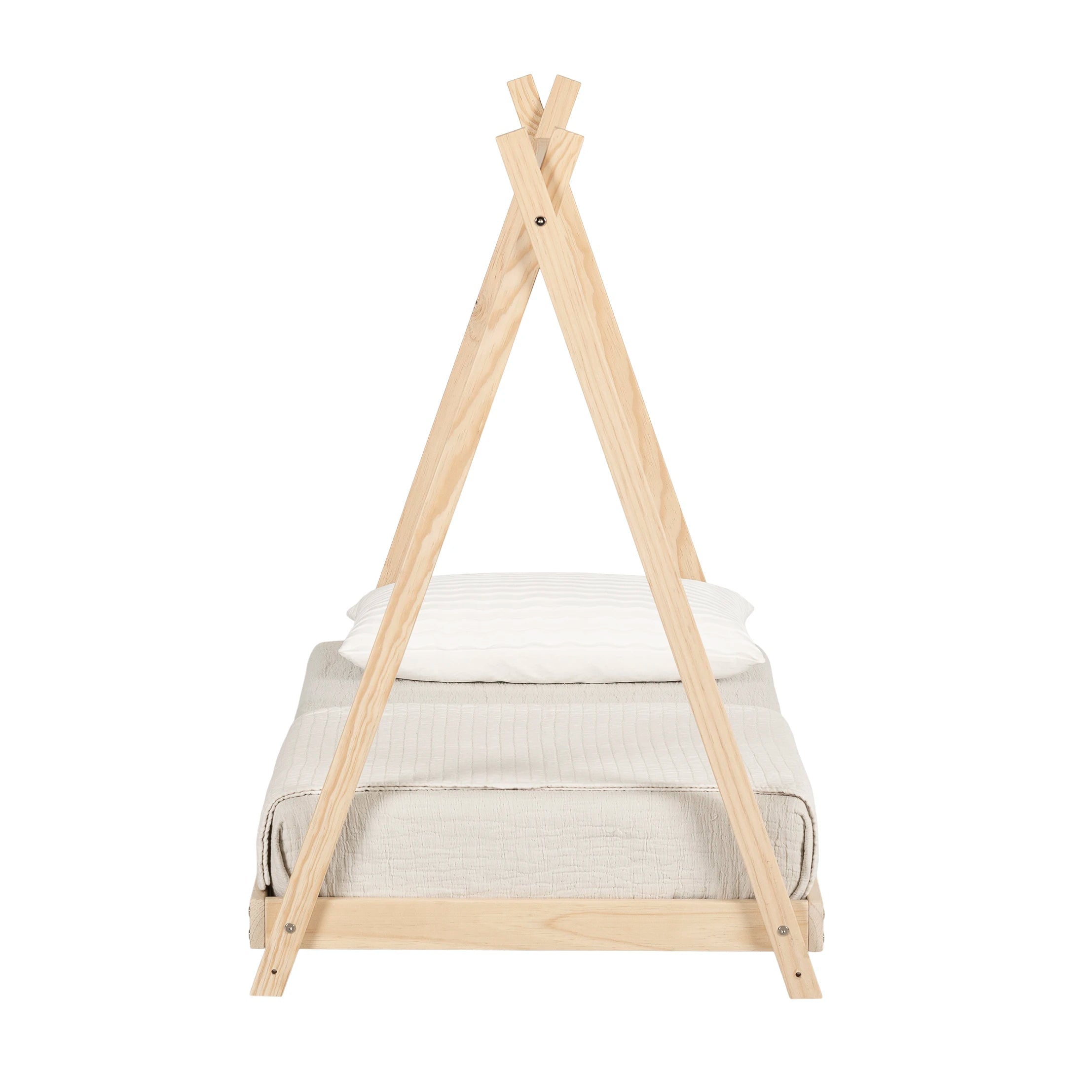 Solid Wood Toddler Bed - Sweedi