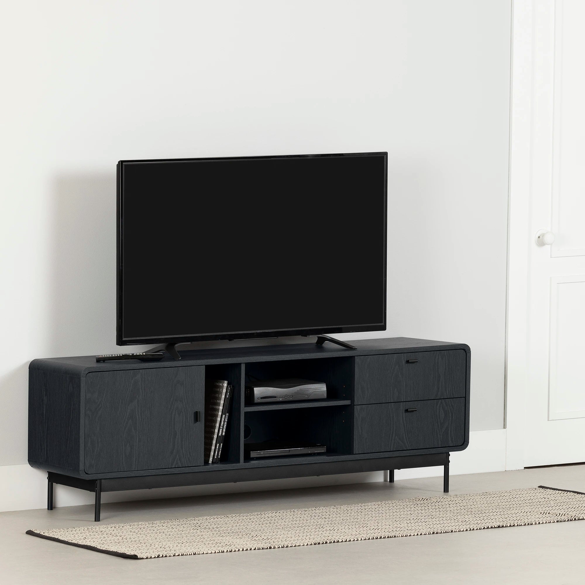 TV Stand with Door and Drawers - Mezzy