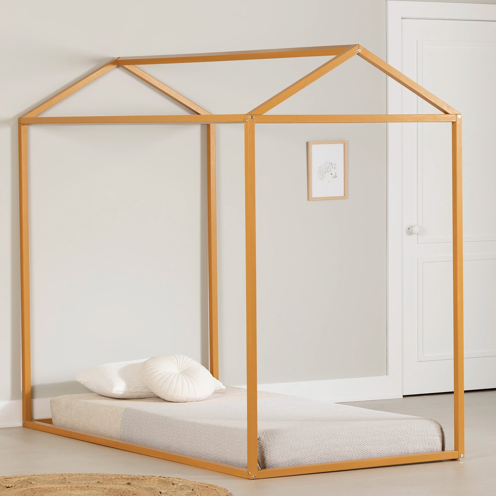 Wooden House Bed Frame - Sweedi